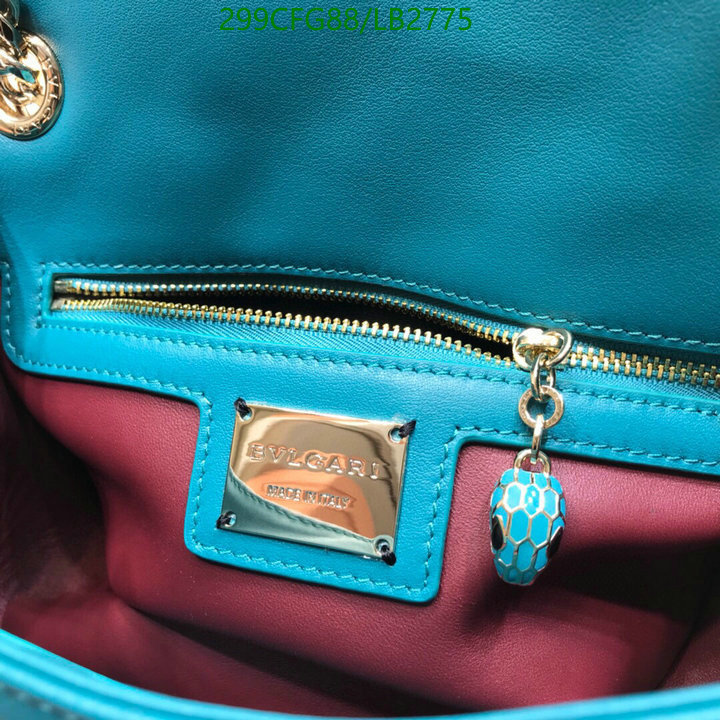 Bvlgari Bag-(Mirror)-Serpenti Cabochon Series,Code: LB2775,$: 299USD