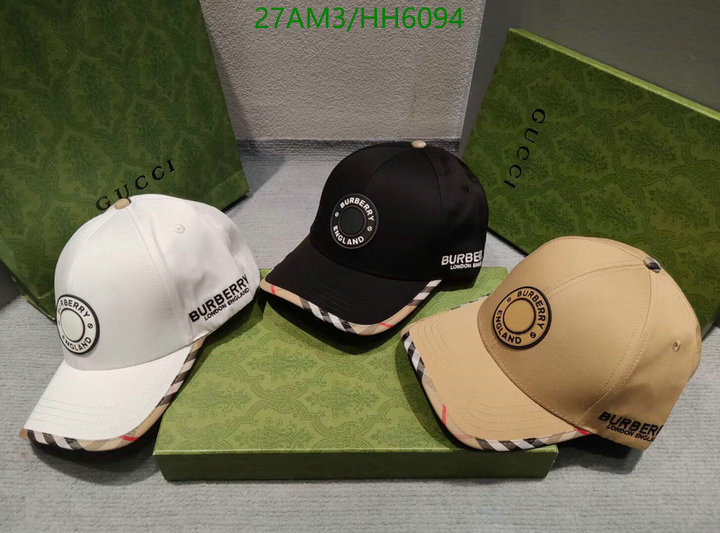 Cap -(Hat)-Burberry, Code: HH6094,$: 27USD