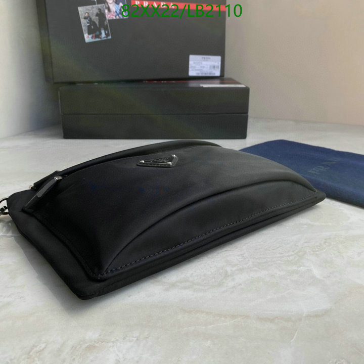 Prada Bag-(Mirror)-Diagonal-,Code: LB2110,$: 82USD