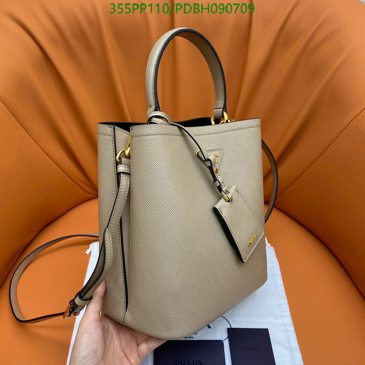 Prada Bag-(Mirror)-Handbag-,Code:PDBH090709,$:355USD