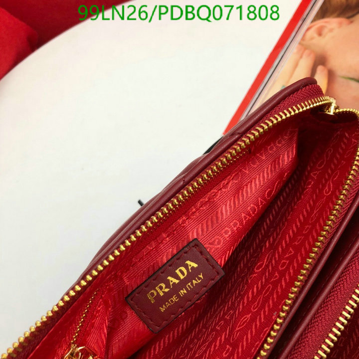 Prada Bag-(4A)-Diagonal-,Code:PDBQ071808,$: 99USD