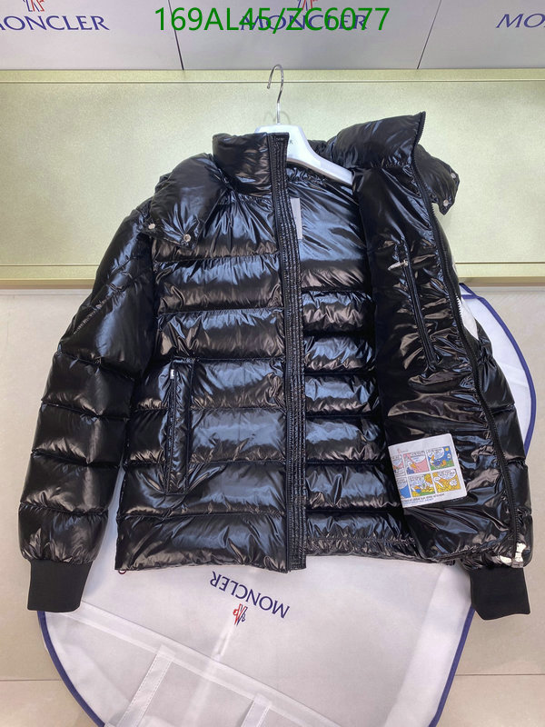 Down jacket Men-Moncler, Code: ZC6077,$: 169USD