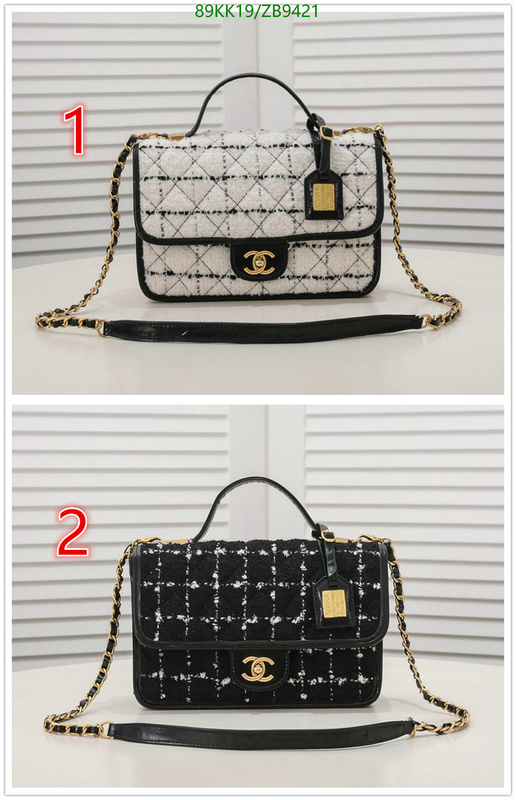 Chanel Bags ( 4A )-Diagonal-,Code: ZB9421,$: 89USD