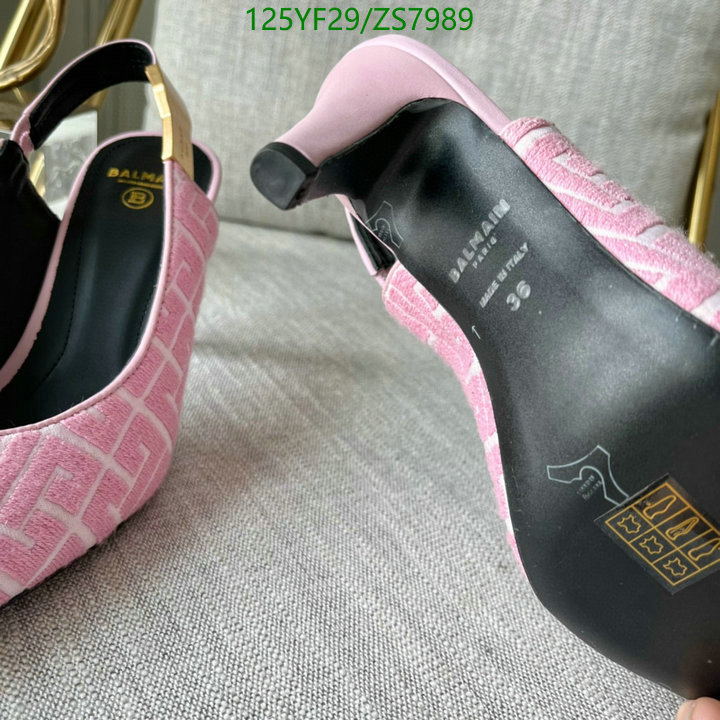 Women Shoes-Balmain, Code: ZS7989,$: 125USD