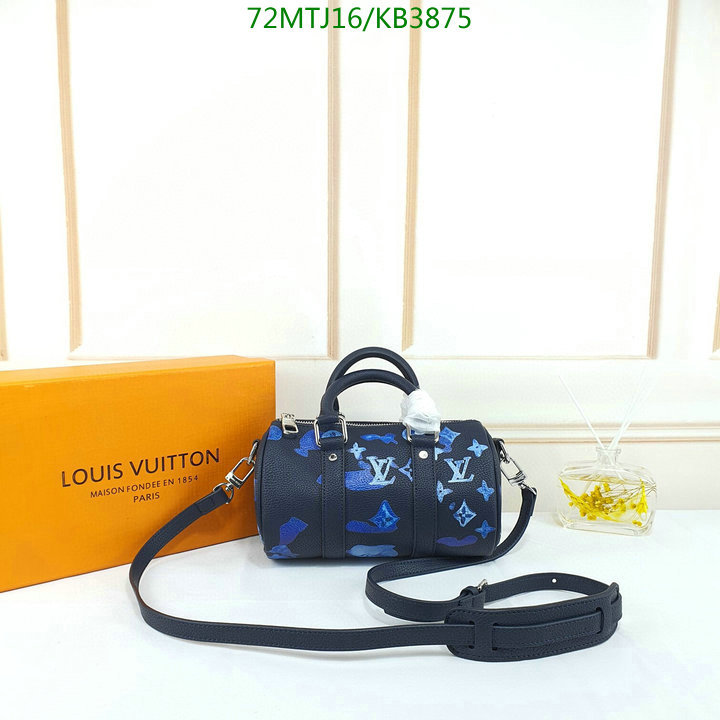 LV Bags-(4A)-Handbag Collection-,Code: KB3875,$: 72USD