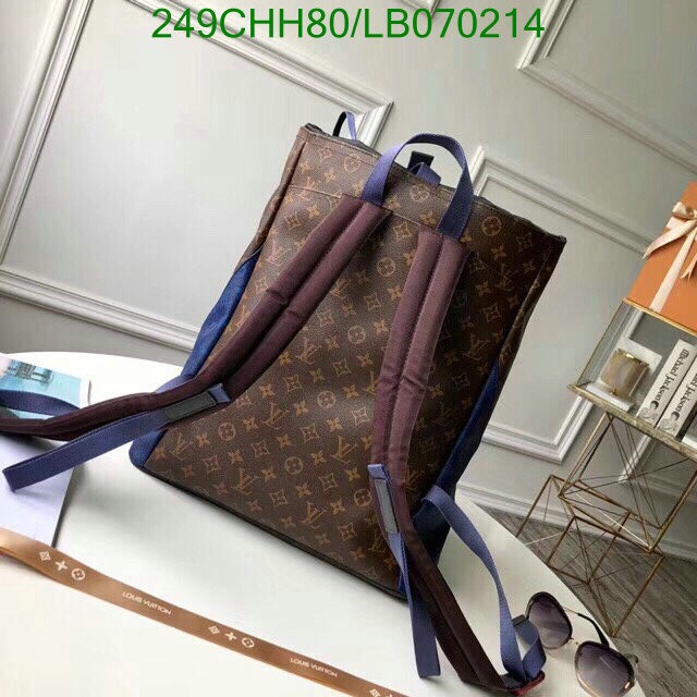LV Bags-(Mirror)-Backpack-,Code: LB070214,$: 249USD