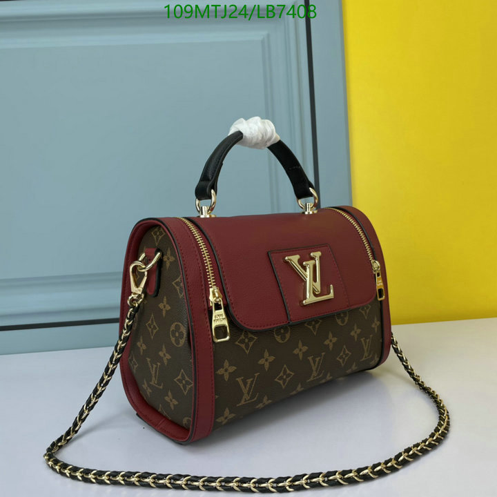 LV Bags-(4A)-Handbag Collection-,Code: LB7408,$: 109USD