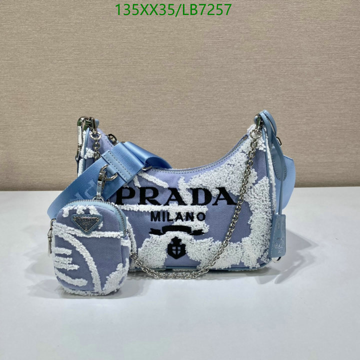 Prada Bag-(Mirror)-Re-Edition 2005,Code: LB7257,$: 135USD