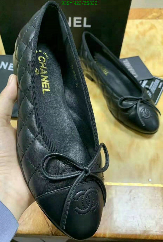 Chanel-Ballet Shoes,Code: ZS832,$: 95USD