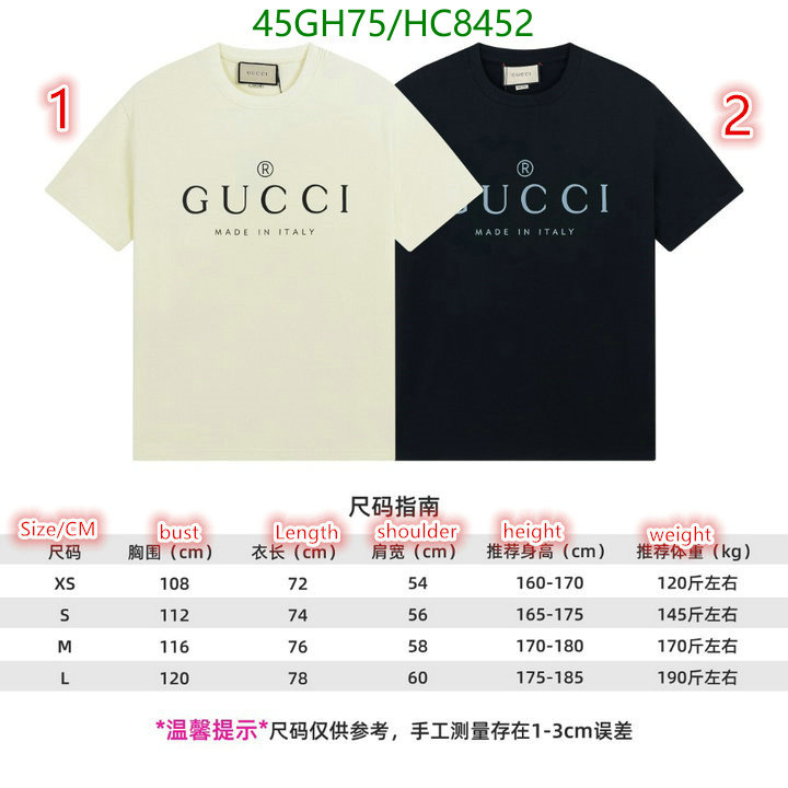 Clothing-Gucci, Code: HC8452,$: 45USD