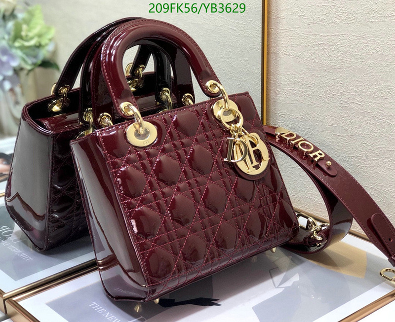 Dior Bags -(Mirror)-Lady-,Code: YB3629,$: 209USD