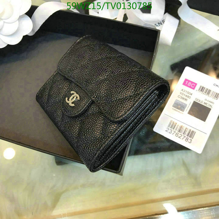 Chanel Bags ( 4A )-Wallet-,Code: TV0130785,$: 59USD