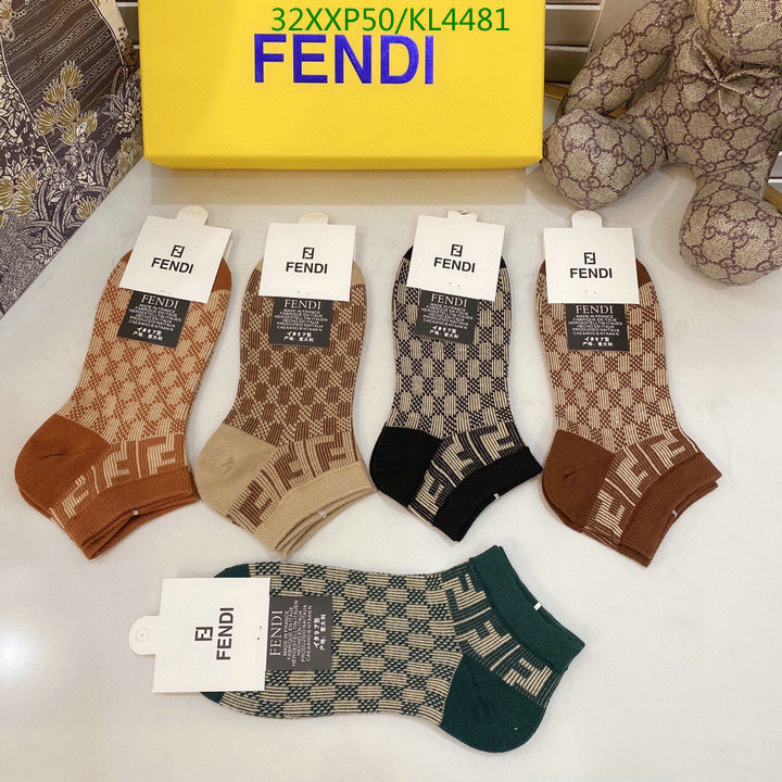 Sock-Fendi, Code: KL4481,$: 32USD