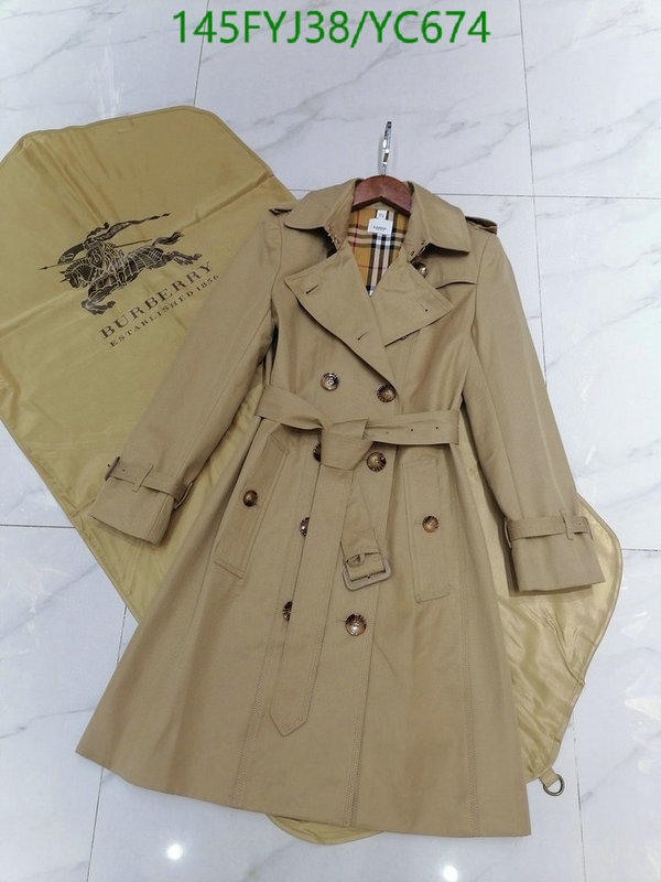 Down jacket Women-Burberry, Code: YC674,$: 145USD