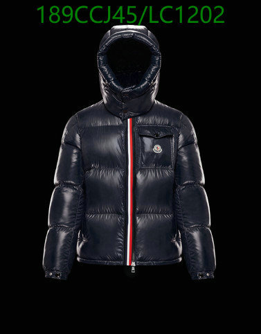 Down jacket Men-Moncler, Code: LC1202,$: 189USD