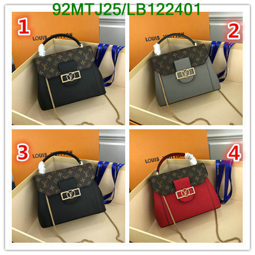 LV Bags-(4A)-Handbag Collection-,Code: LB122401,$: 92USD