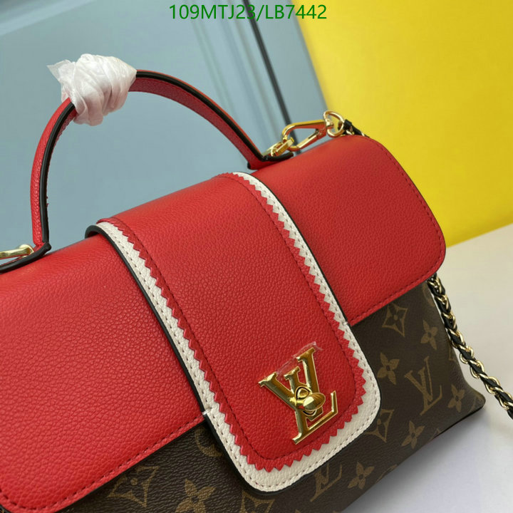 LV Bags-(4A)-Handbag Collection-,Code: LB7442,$: 109USD