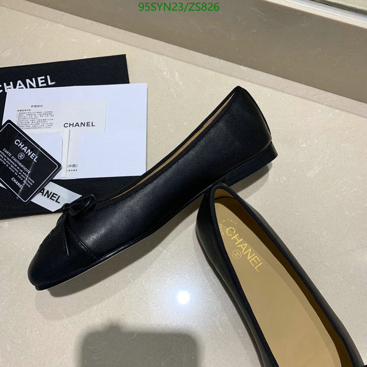 Chanel-Ballet Shoes,Code: ZS826,$: 95USD