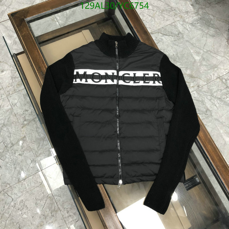 Down jacket Men-Moncler, Code: YC6754,$: 129USD