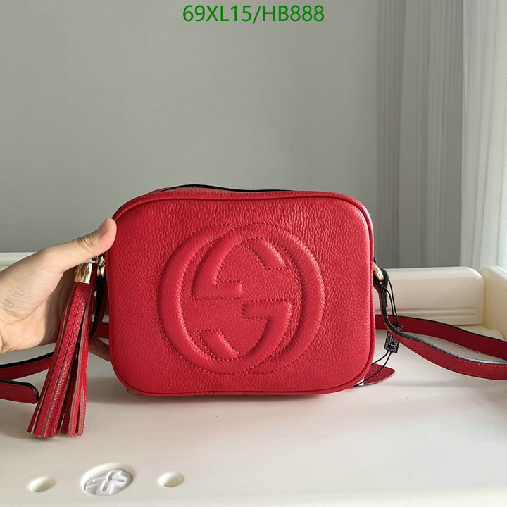 Gucci Bag-(4A)-Diagonal-,Code: HB888,$: 69USD