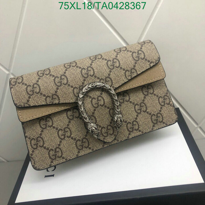 Gucci Bag-(4A)-Wallet-,Code:TA0428367,$: 75USD