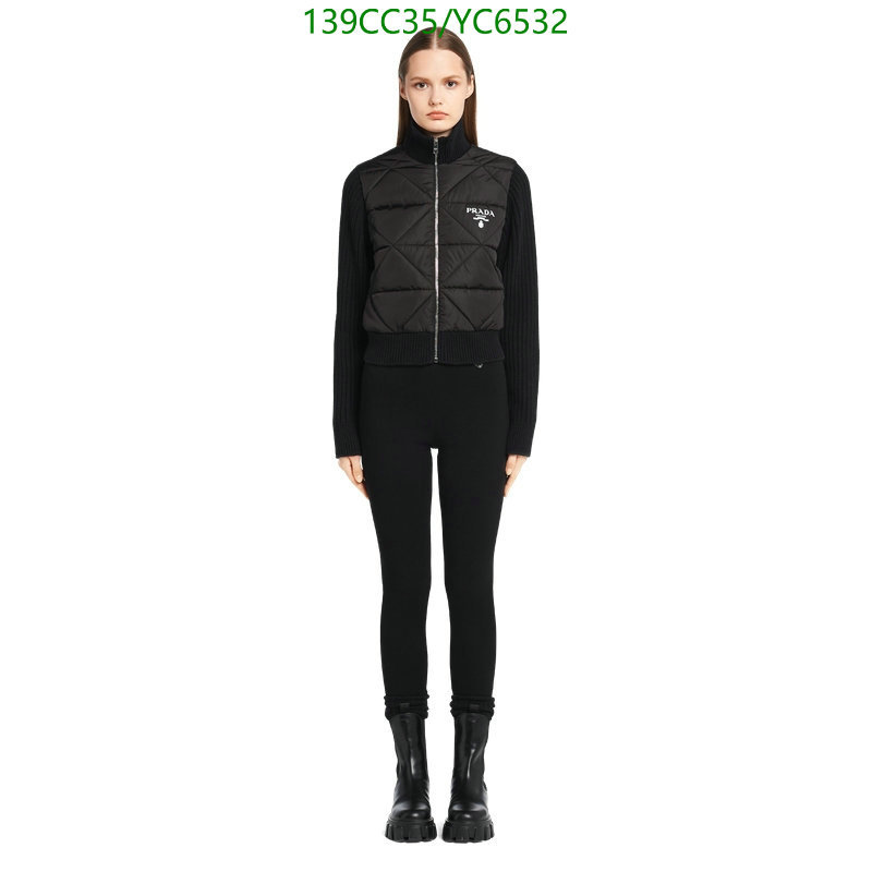 Down jacket Women-Prada, Code: YC6532,$: 139USD