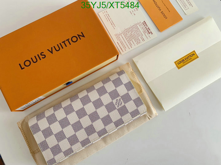 LV Bags-(4A)-Wallet-,Code: XT5484,$: 35USD