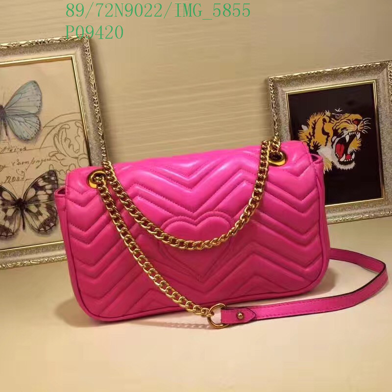 Gucci Bag-(4A)-Marmont,Code: GGB120420,$: 89USD