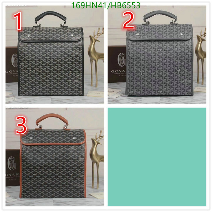 Goyard Bag-(4A)-Backpack-,Code: HB6553,$: 169USD