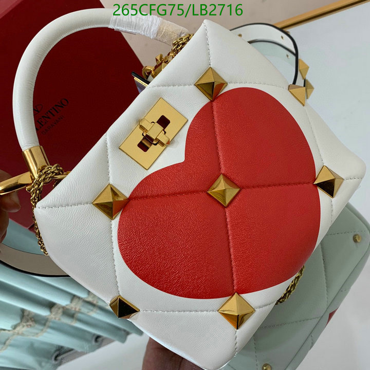 Valentino Bag-(Mirror)-Roman Stud,Code: LB2716,$: 265USD