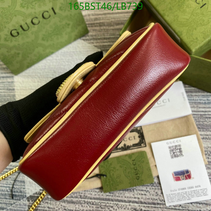 Gucci Bag-(Mirror)-Marmont,Code: LB739,$: 165USD