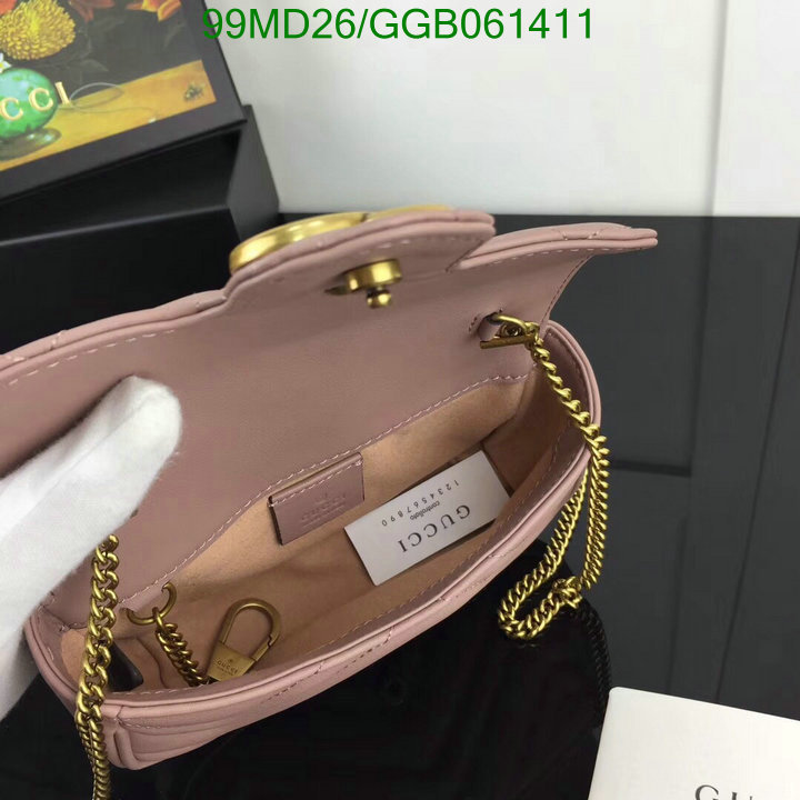 Gucci Bag-(Mirror)-Marmont,Code: GGB061411,$: 99USD