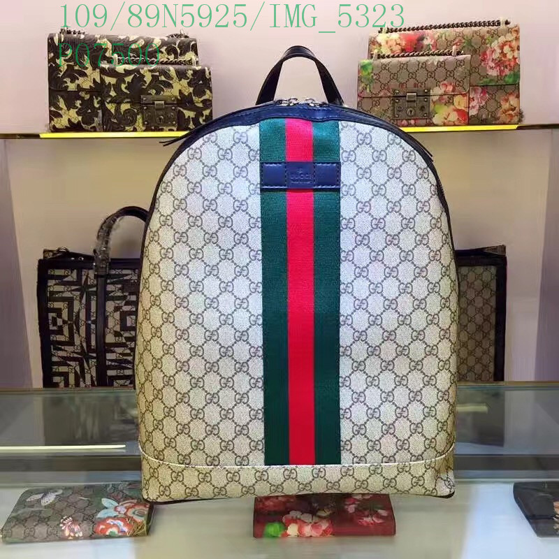 Gucci Bag-(4A)-Backpack-,Code: GGB120564,$: 109USD