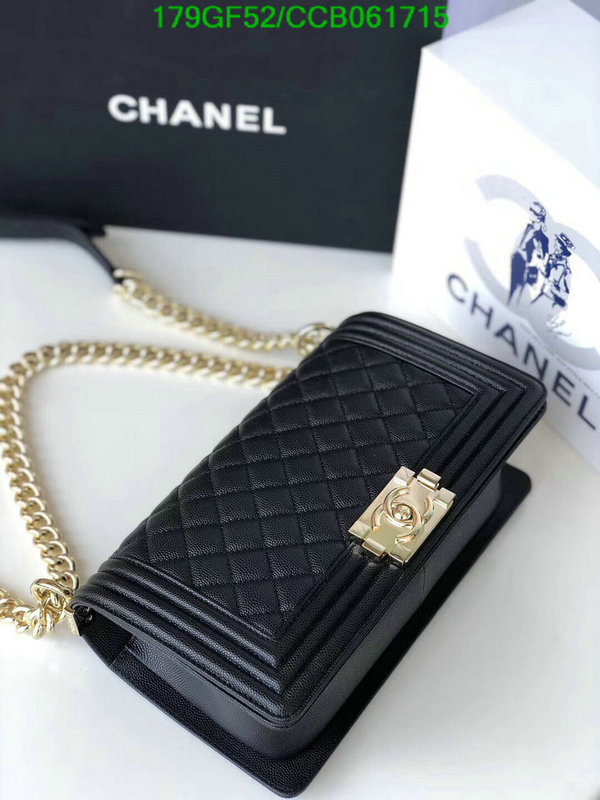 Chanel Bags -(Mirror)-Le Boy,Code: CCB061715,$: 179USD