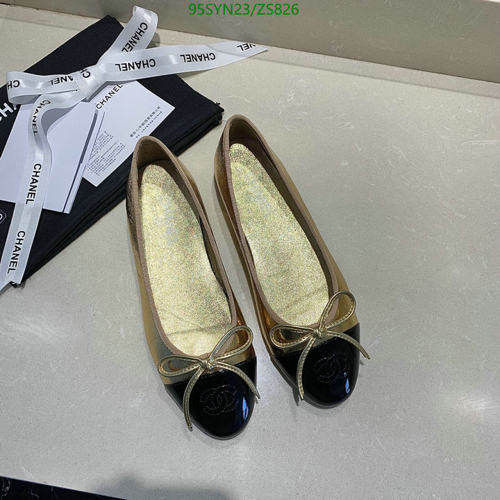 Chanel-Ballet Shoes,Code: ZS826,$: 95USD