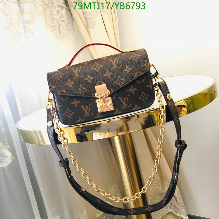 LV Bags-(4A)-Pochette MTis Bag-Twist-,Code: YB6793,$: 79USD