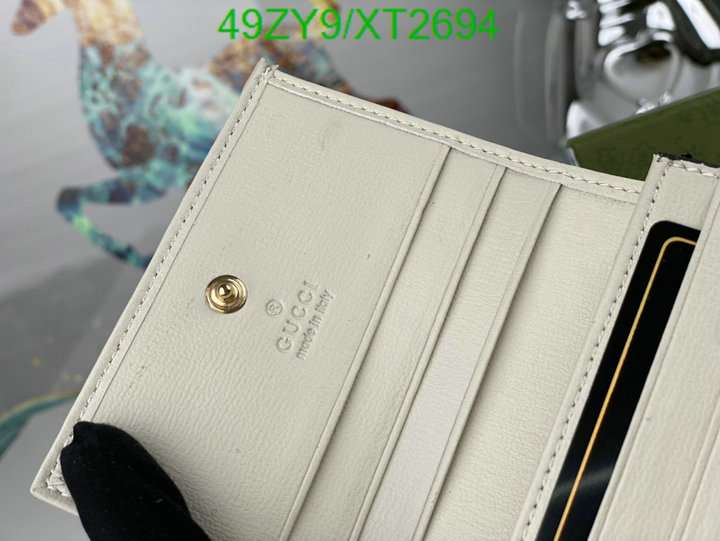 Gucci Bag-(4A)-Wallet-,Code: XT2694,$: 49USD