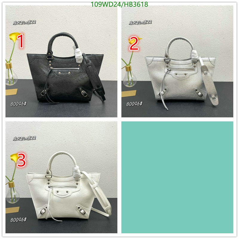 Balenciaga Bag-(4A)-Neo Classic-,Code: HB3618,$: 109USD