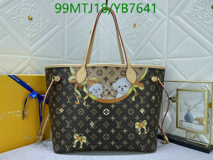 LV Bags-(4A)-Neverfull-,Code: YB7641,$: 99USD