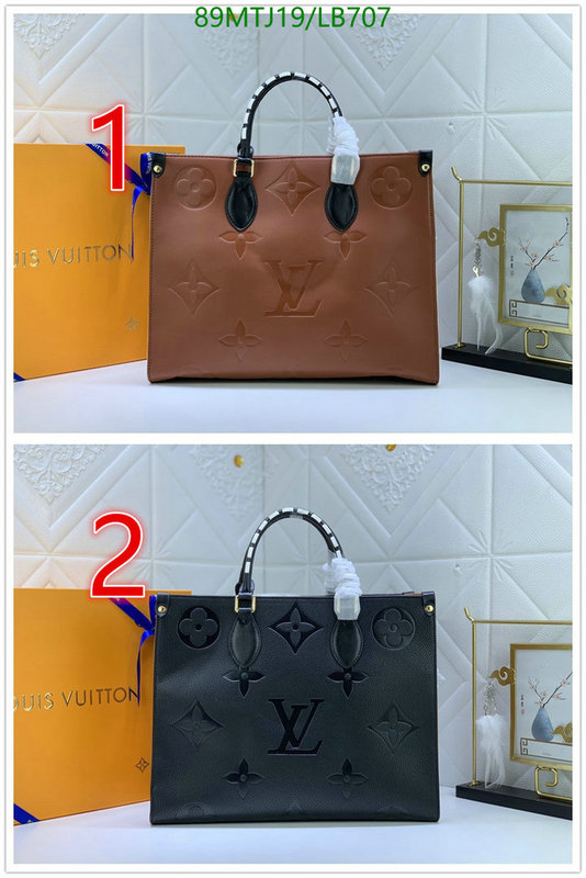 LV Bags-(4A)-Handbag Collection-,Code: LB707,$: 89USD