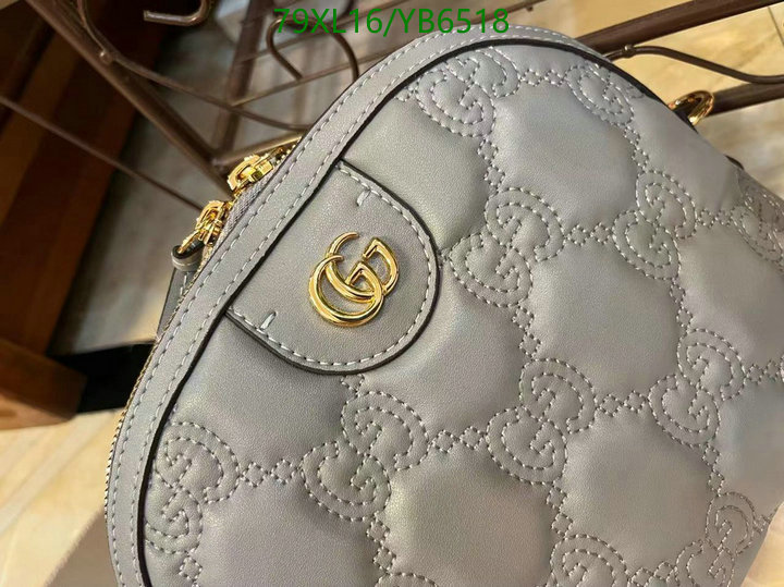 Gucci Bag-(4A)-Diagonal-,Code: YB6518,$: 79USD