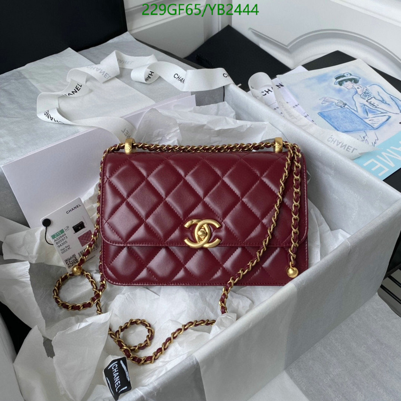 Chanel Bags -(Mirror)-Diagonal-,Code: YB2444,$: 229USD