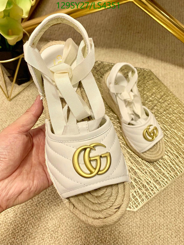 Women Shoes-Gucci, Code: LS4351,$: 129USD