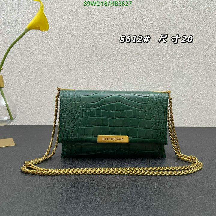 Balenciaga Bag-(4A)-Other Styles-,Code: HB3627,$: 89USD