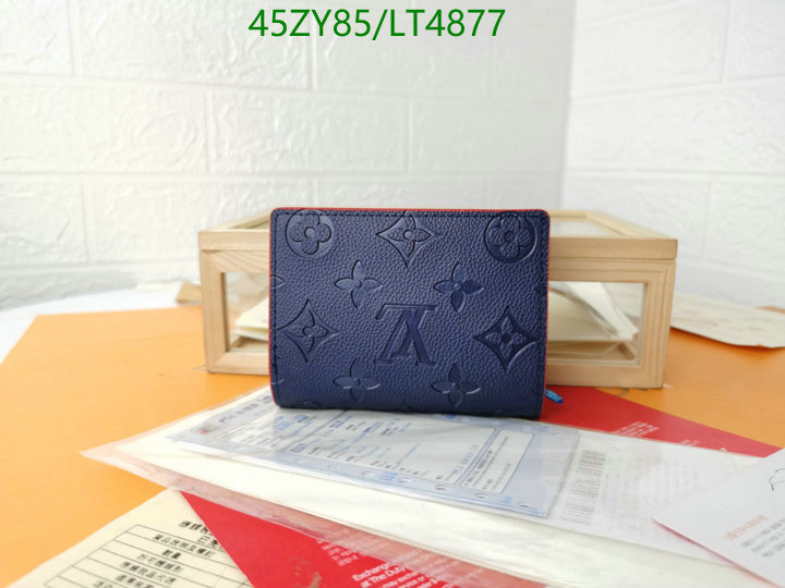 LV Bags-(4A)-Wallet-,Code: LT4877,$: 45USD