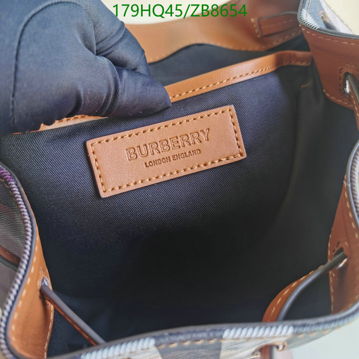 Burberry Bag-(Mirror)-Backpack-,Code: ZB8654,$: 179USD