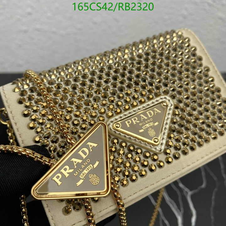 Prada Bag-(Mirror)-Diagonal-,Code: RB2320,$: 165USD