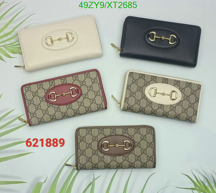 Gucci Bag-(4A)-Wallet-,Code: XT2685,$: 49USD