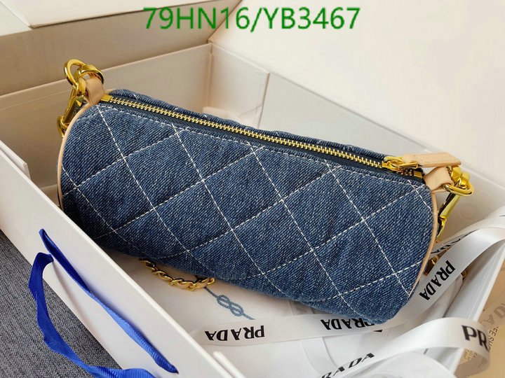 Prada Bag-(4A)-Diagonal-,Code: YB3467,$: 79USD