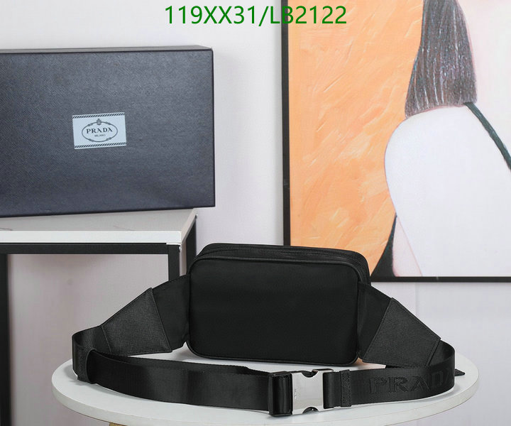 Prada Bag-(Mirror)-Diagonal-,Code: LB2122,$: 119USD